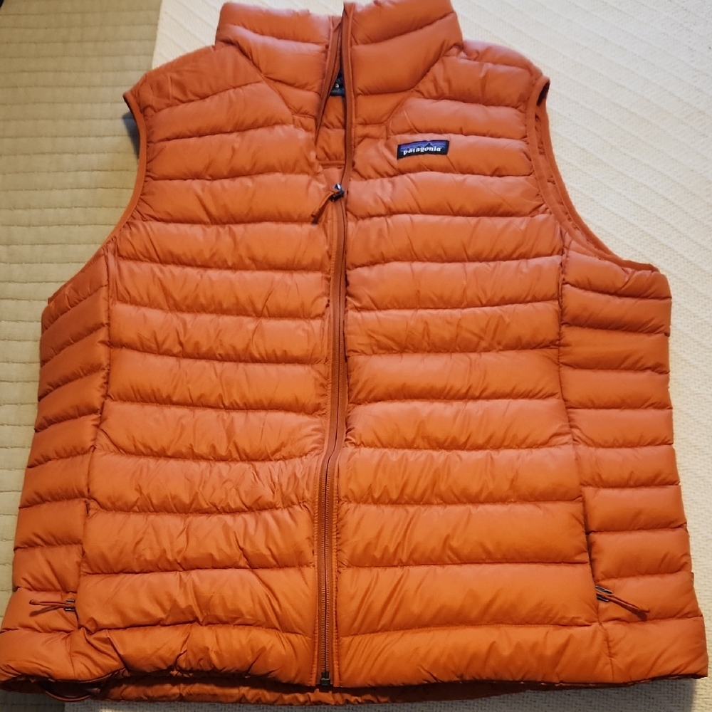 Patagonia Vibrant Orange Quilted Vest